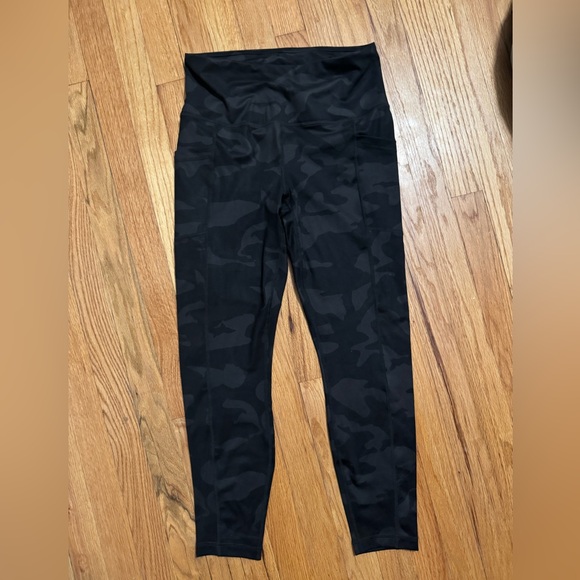 Yogalicious LUX Black Camouflage Leggings - Picture 1 of 5